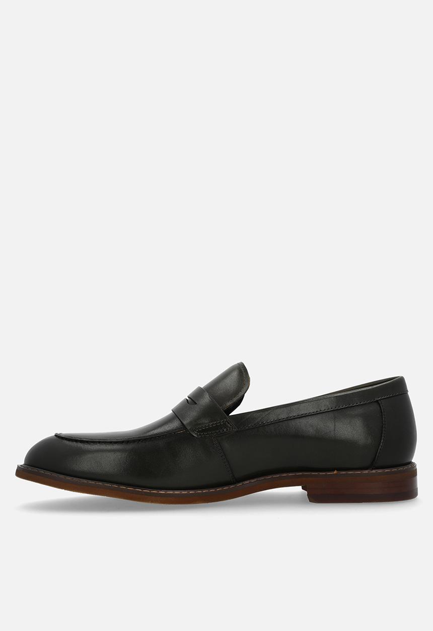 POLO - Basic Penny Loafer - Olive