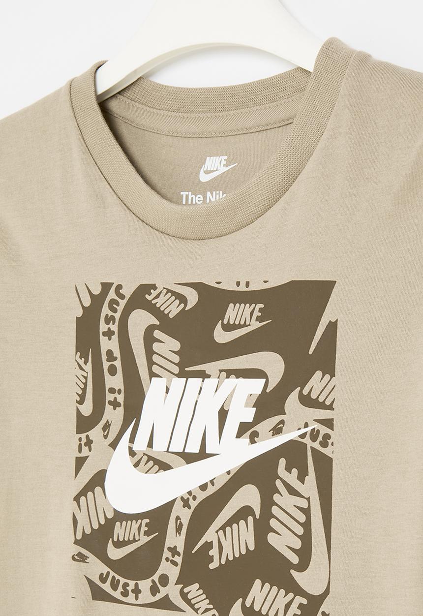 Nike - Nike brandmark square basic tee - khaki