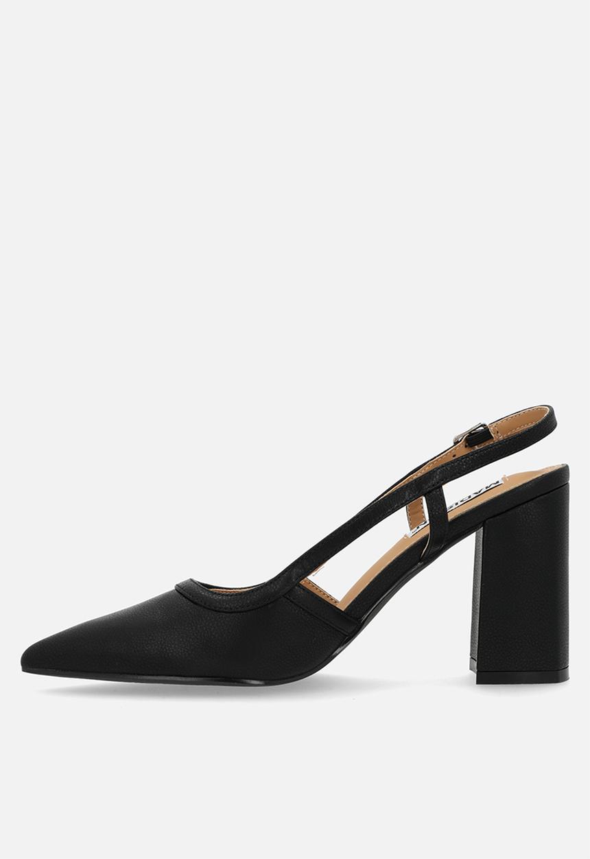 Madison® - Paula slingback block heel - black