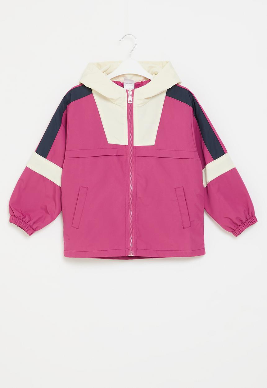 Pop Candy - Colour block windbreaker - pink 