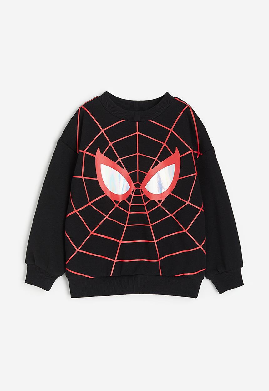 H&M - Oversized printed sweatshirt - black