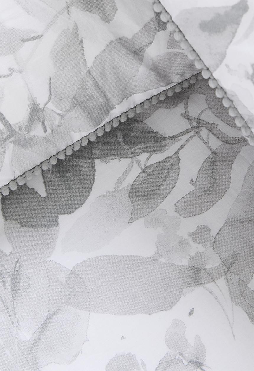 Horrockses - Floral Mist Duvet Cover - grey