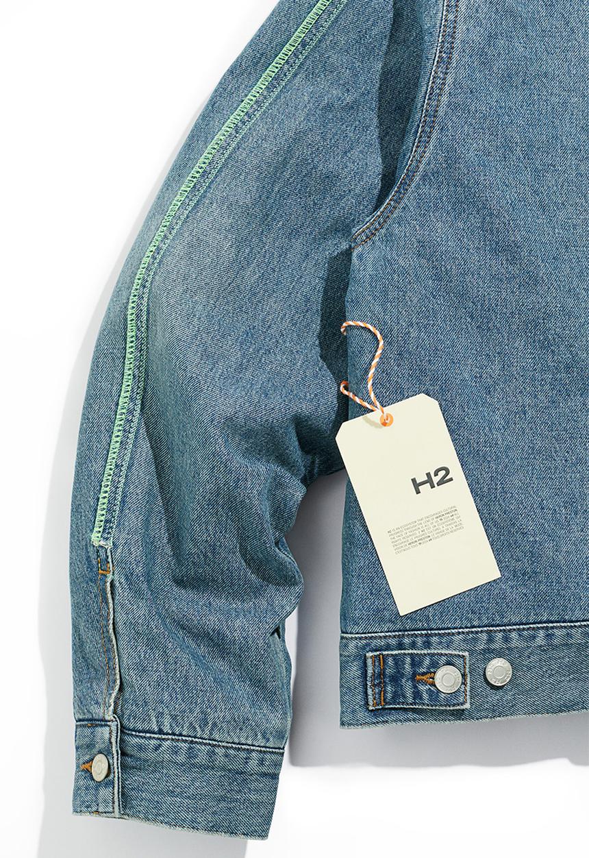H&M - Denim jacket - denim blue 