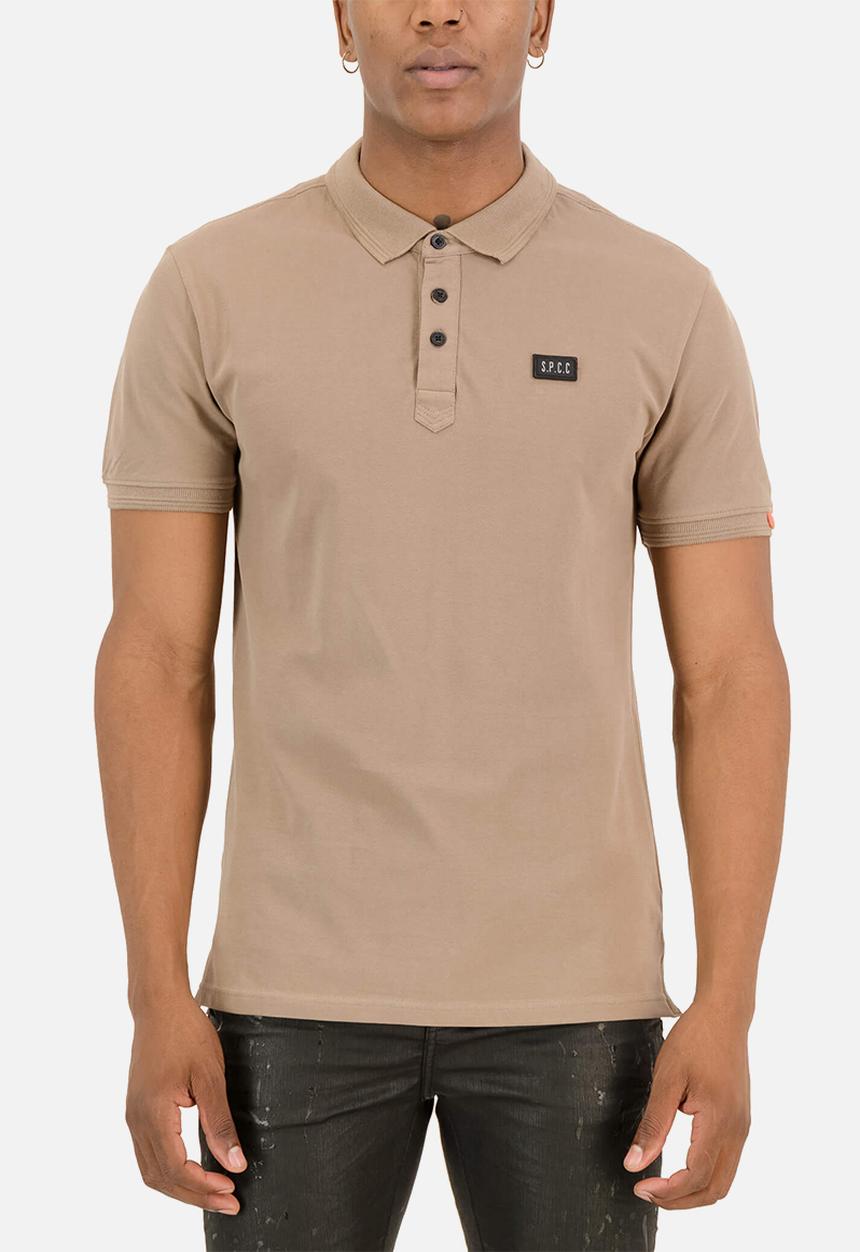 S.P.C.C - Diallo signature slimline fit polos - sandstone