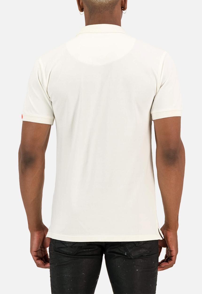 S.P.C.C - Diallo signature slimline fit polos - cream