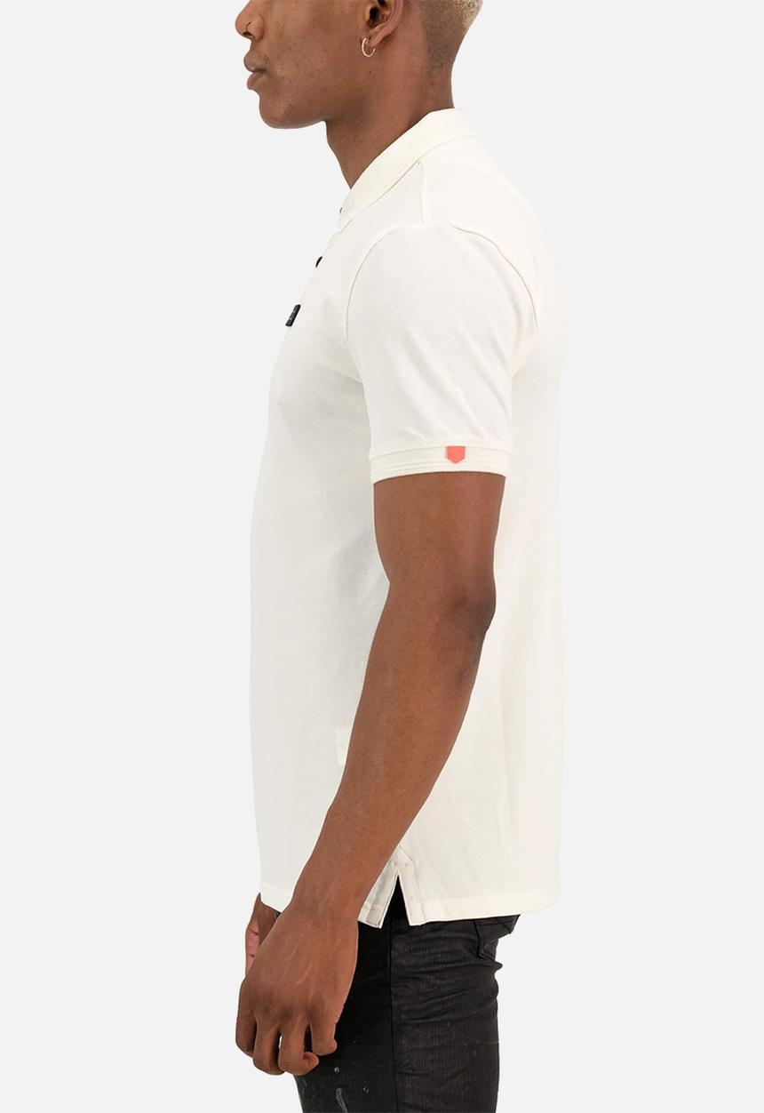 S.P.C.C - Diallo signature slimline fit polos - cream