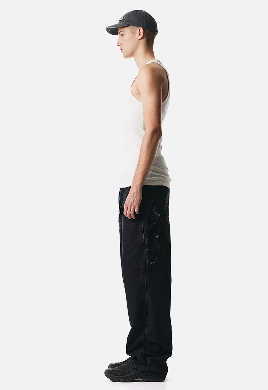 H&M - Ribbed vest top - cream