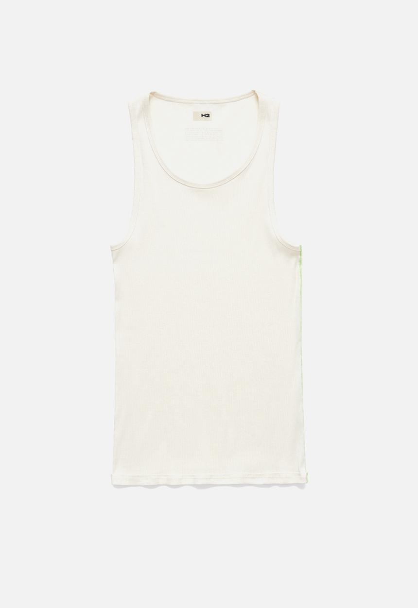 H&M - Ribbed vest top - cream