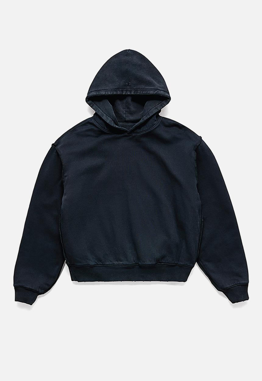 H&M - Reversible hoodie - black