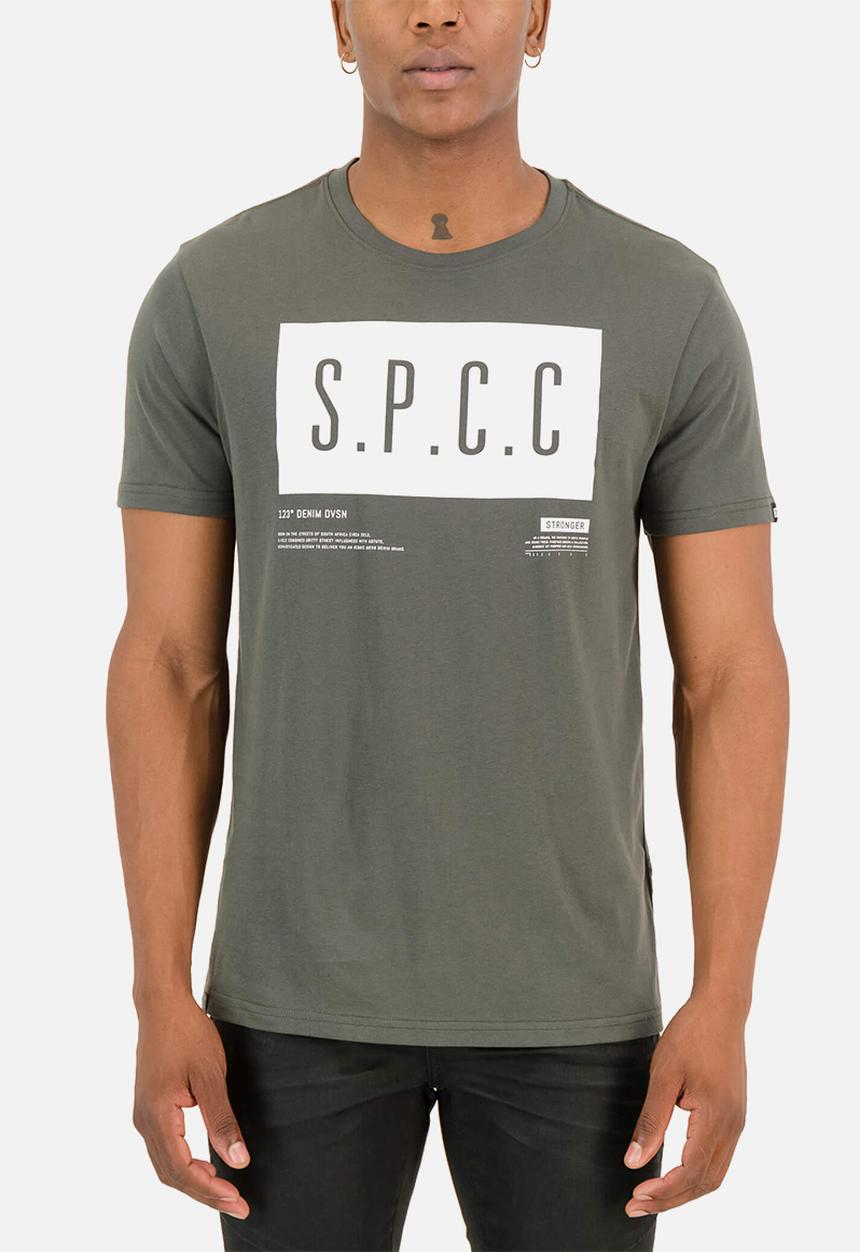 S.P.C.C - Orwell signature regular fit tees - dark olive