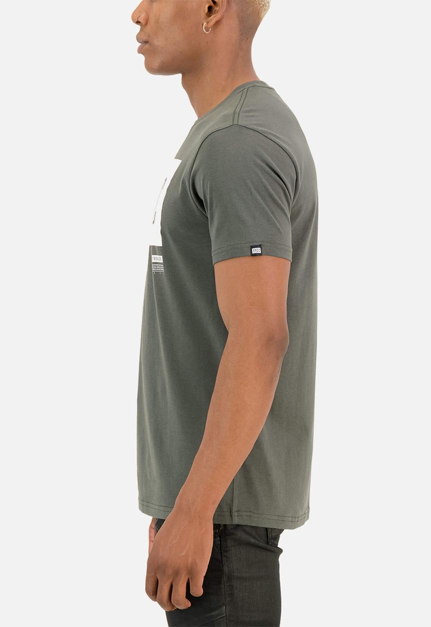 S.P.C.C - Orwell signature regular fit tees - dark olive