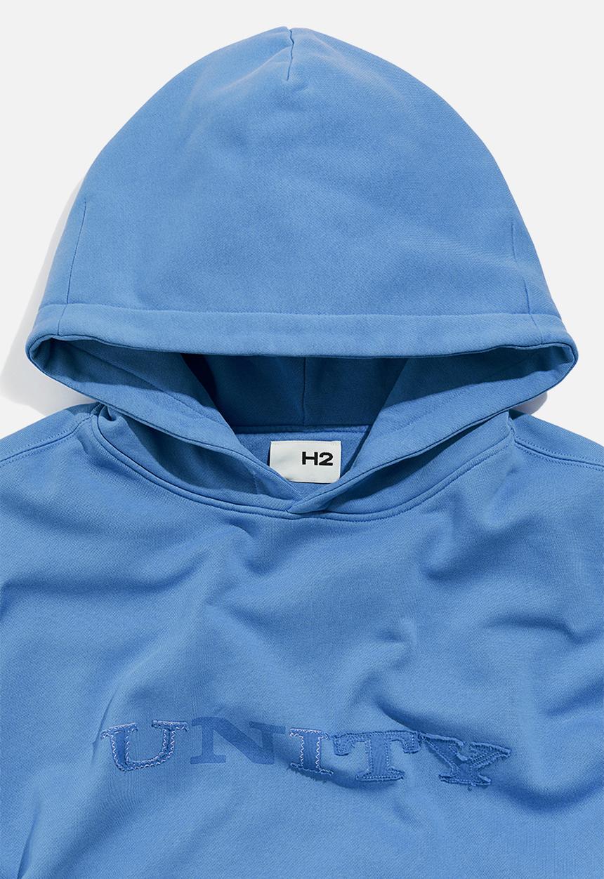 H&M - Reversible hoodie - light blue