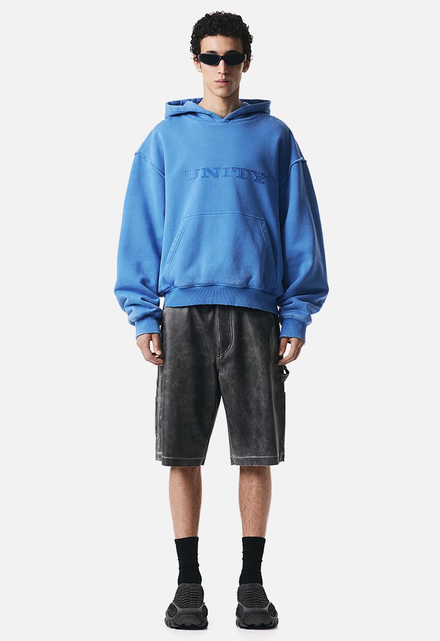 H&M - Reversible hoodie - light blue