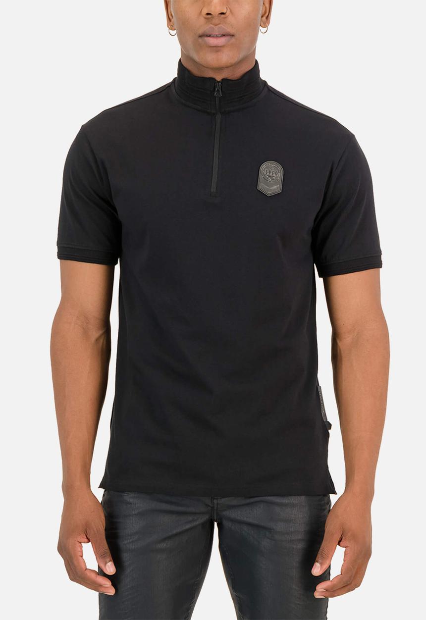 S.P.C.C - Balfour fashion slimline fit polos - black