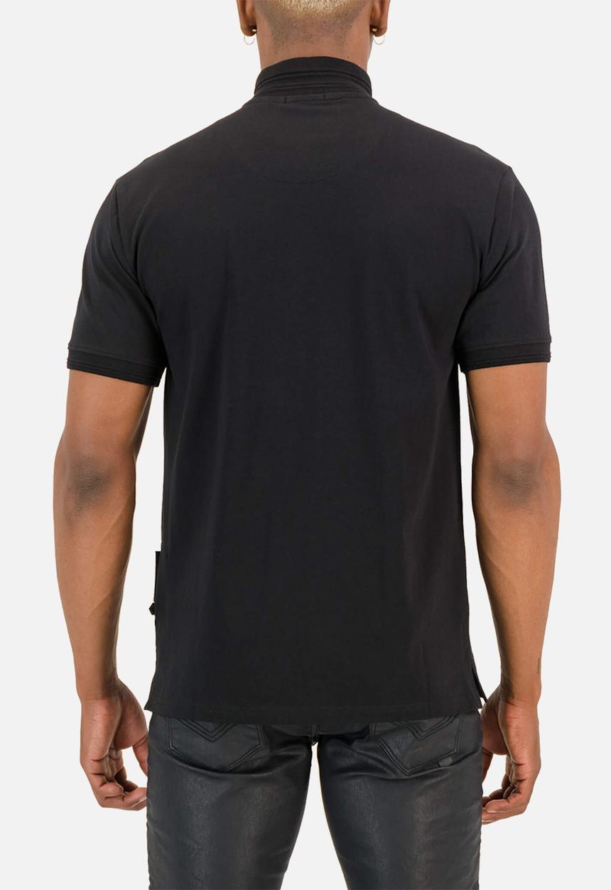 S.P.C.C - Balfour fashion slimline fit polos - black