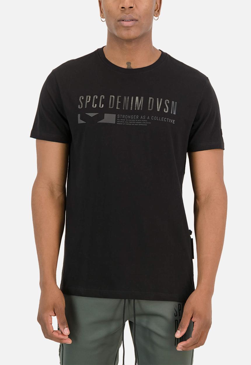 S.P.C.C - Bertram fashion regular fit tees - black