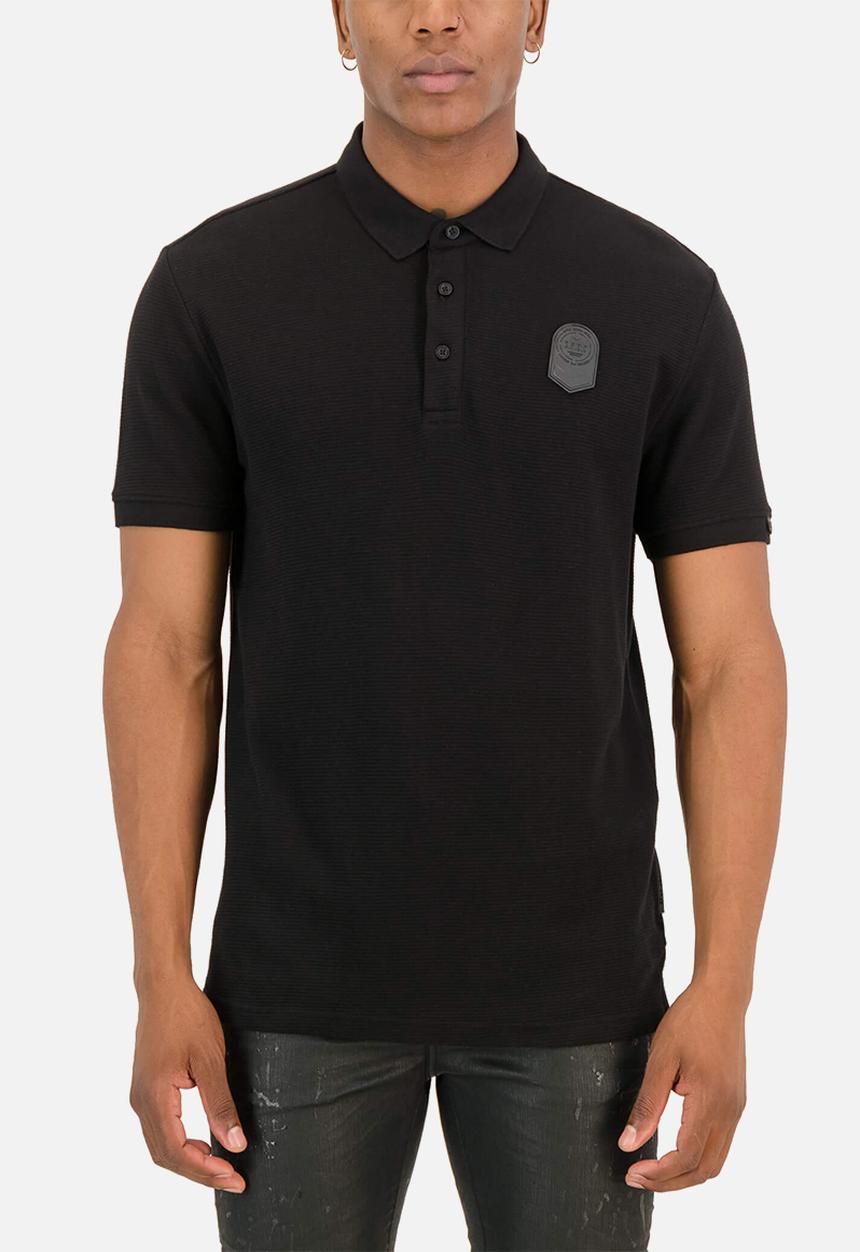 S.P.C.C - Navarro Fashion Regular Fit Polos - Black