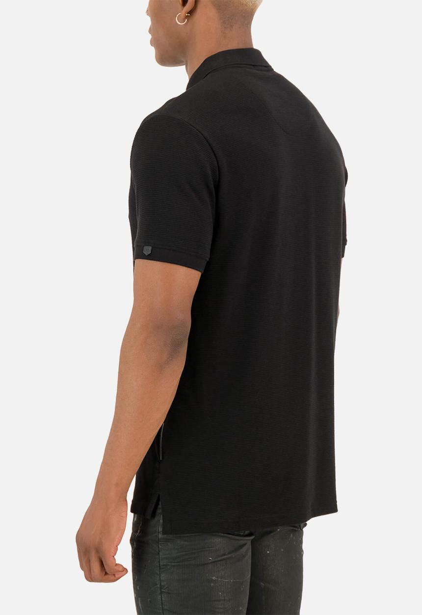 S.P.C.C - Navarro Fashion Regular Fit Polos - Black