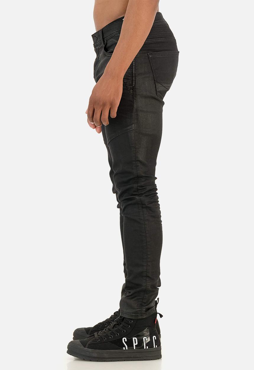 S.P.C.C - Marquez fashion trench fit jeans - black