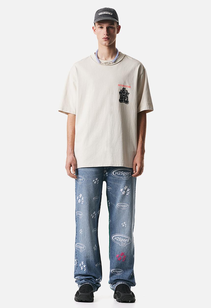 H&M - Loose jeans - denim blue