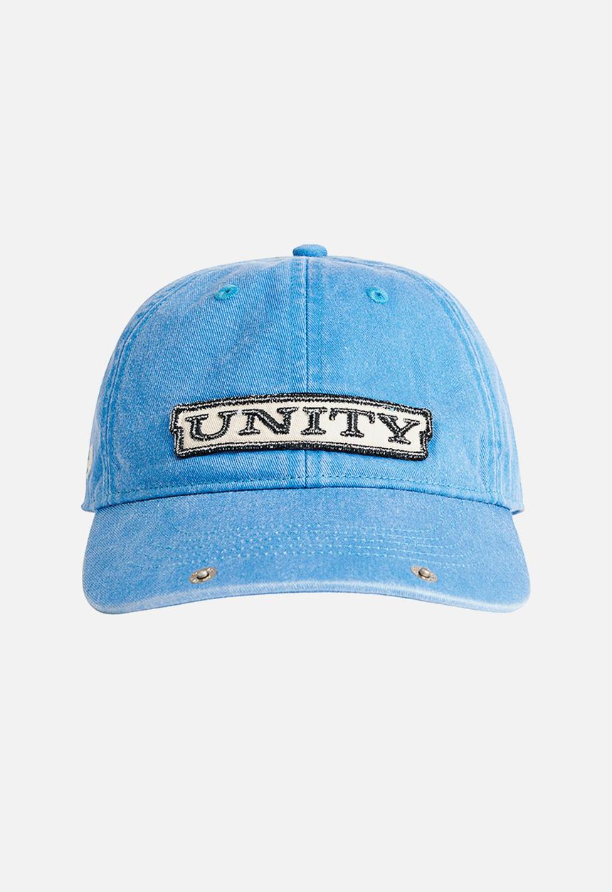 H&M - Appliquéd cap - denim black