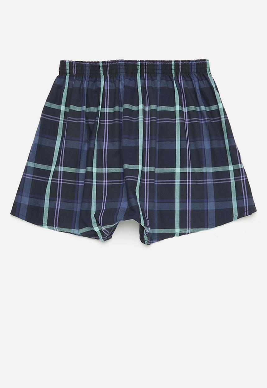 Jockey - 2 Pack woven boxer - lunar eclipse & gallactic collision