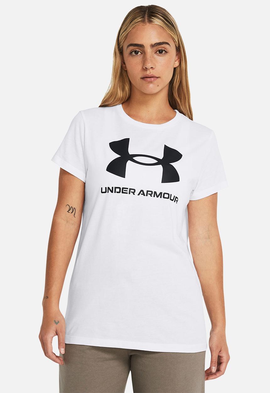 Under Armour - Ua w sportstyle logo ss - white