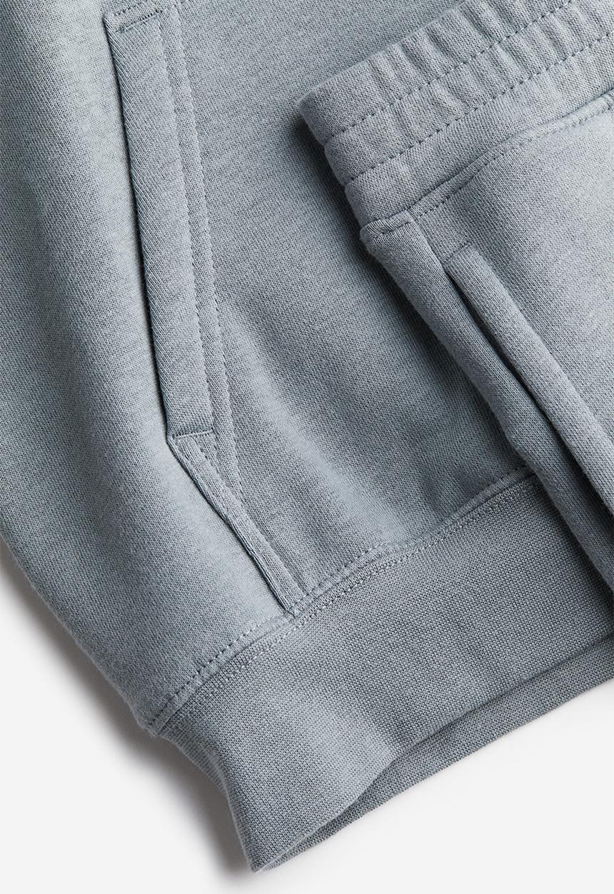 H&M - 2-piece sweatshirt set - grey/block-coloured