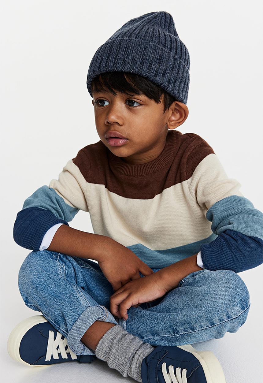 H&M - Jacquard-knit cotton jumper - multi