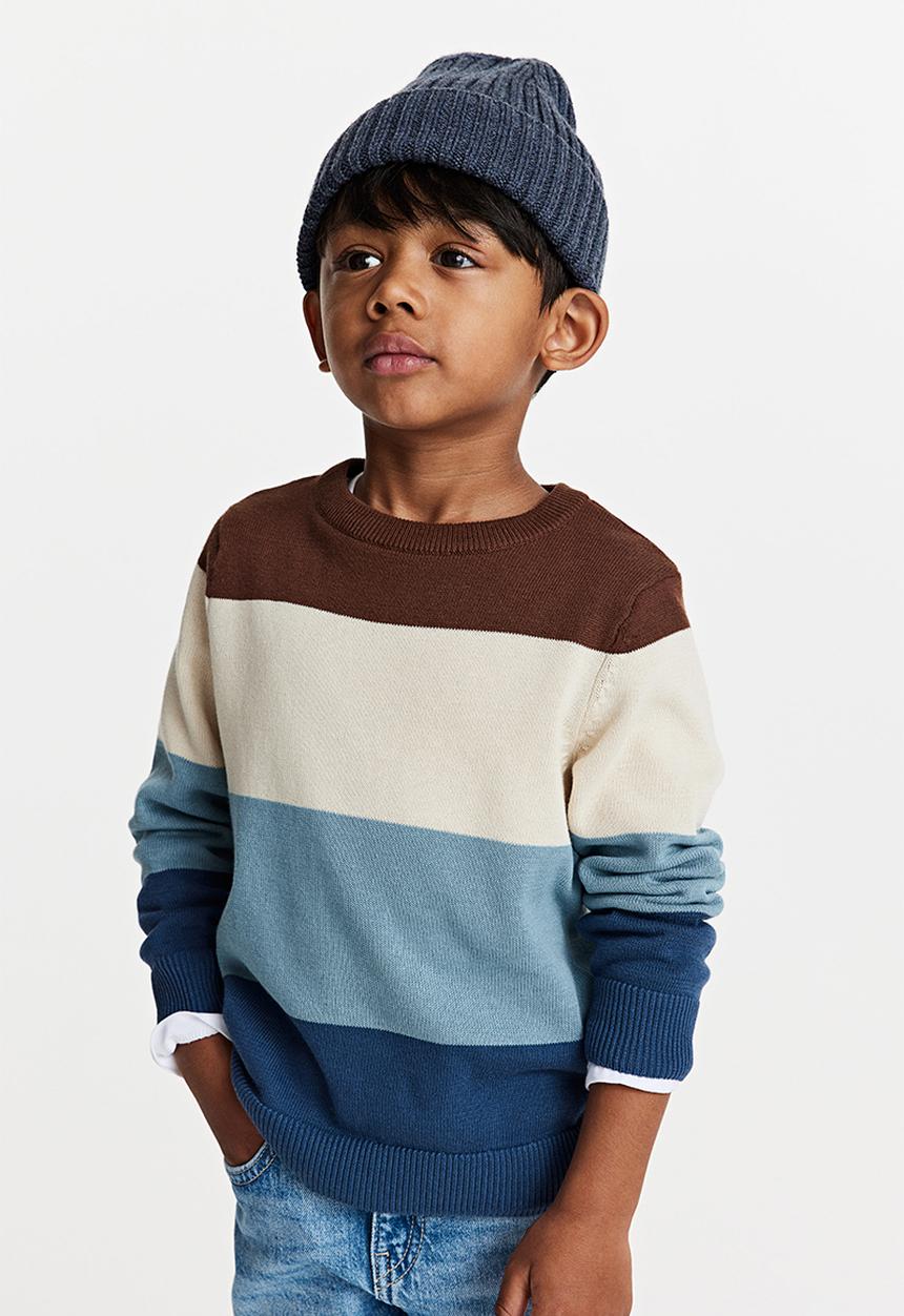 H&M - Jacquard-knit cotton jumper - multi