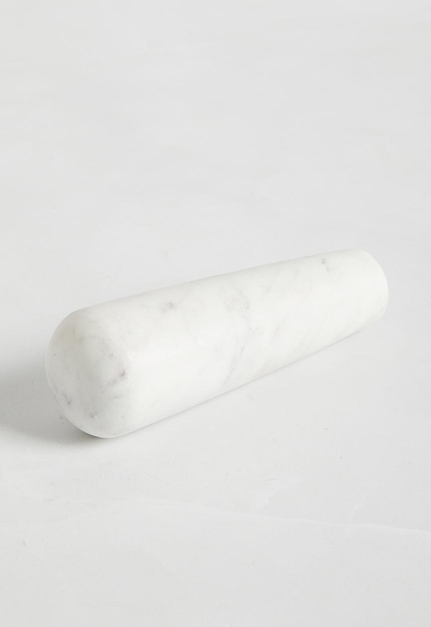 Sixth Floor - Marble Pestle & Mortar - White