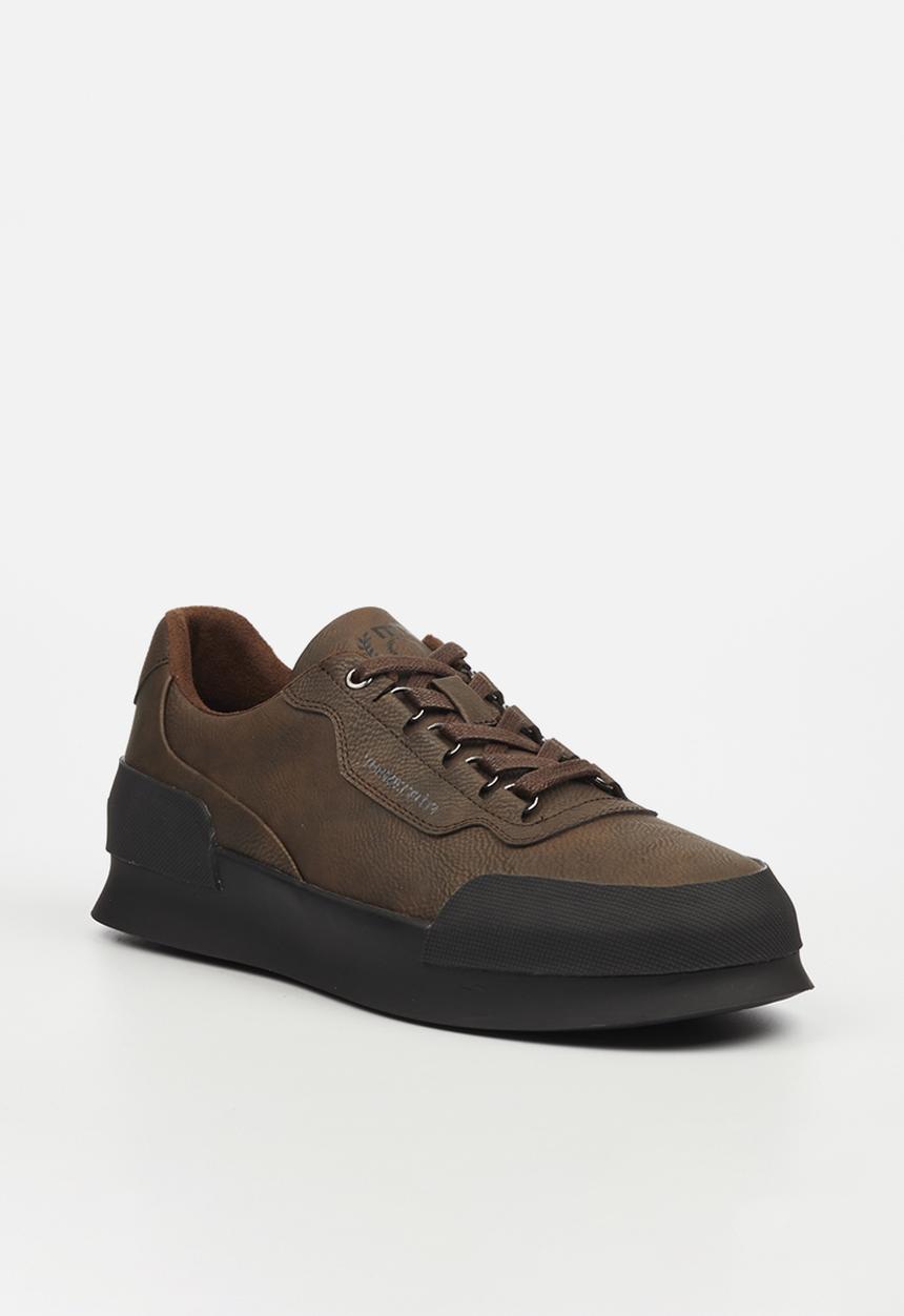 MAZERATA - Valentino 9 faux nubuck - choc
