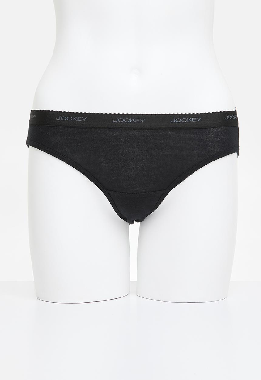 Jockey - 5 pack plain bikini - multi