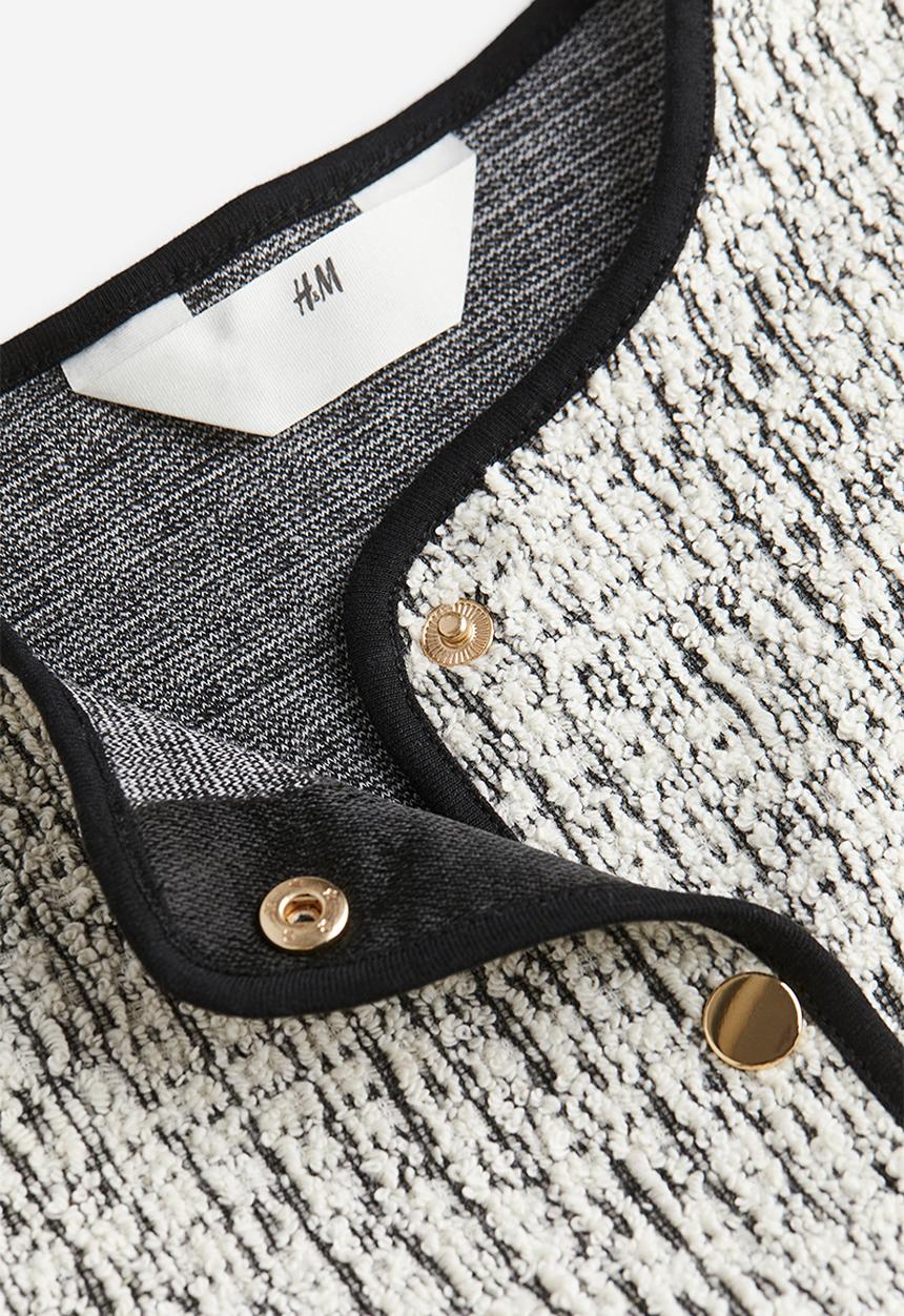 H&M - Bouclé jacket - white