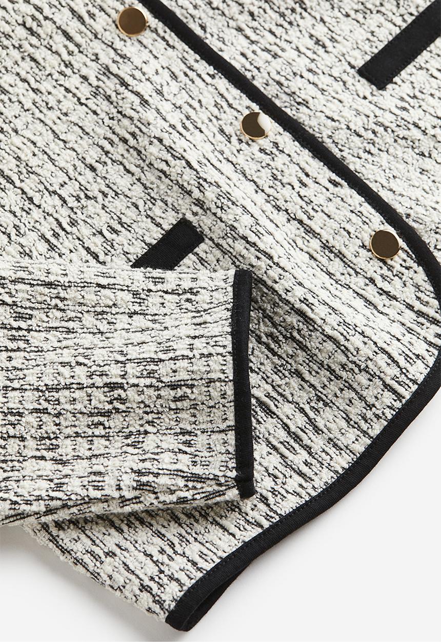 H&M - Bouclé jacket - white