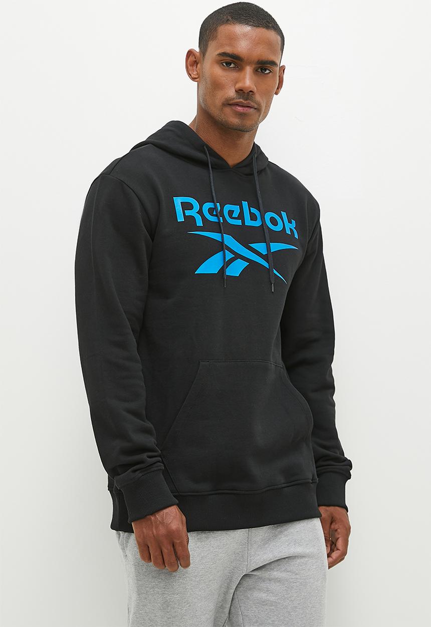 Reebok - Reebok identity big logo fleece hoodie - black