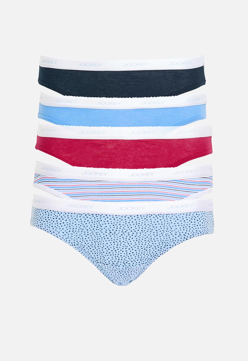 Jockey - 5 pack print bikini - multi 