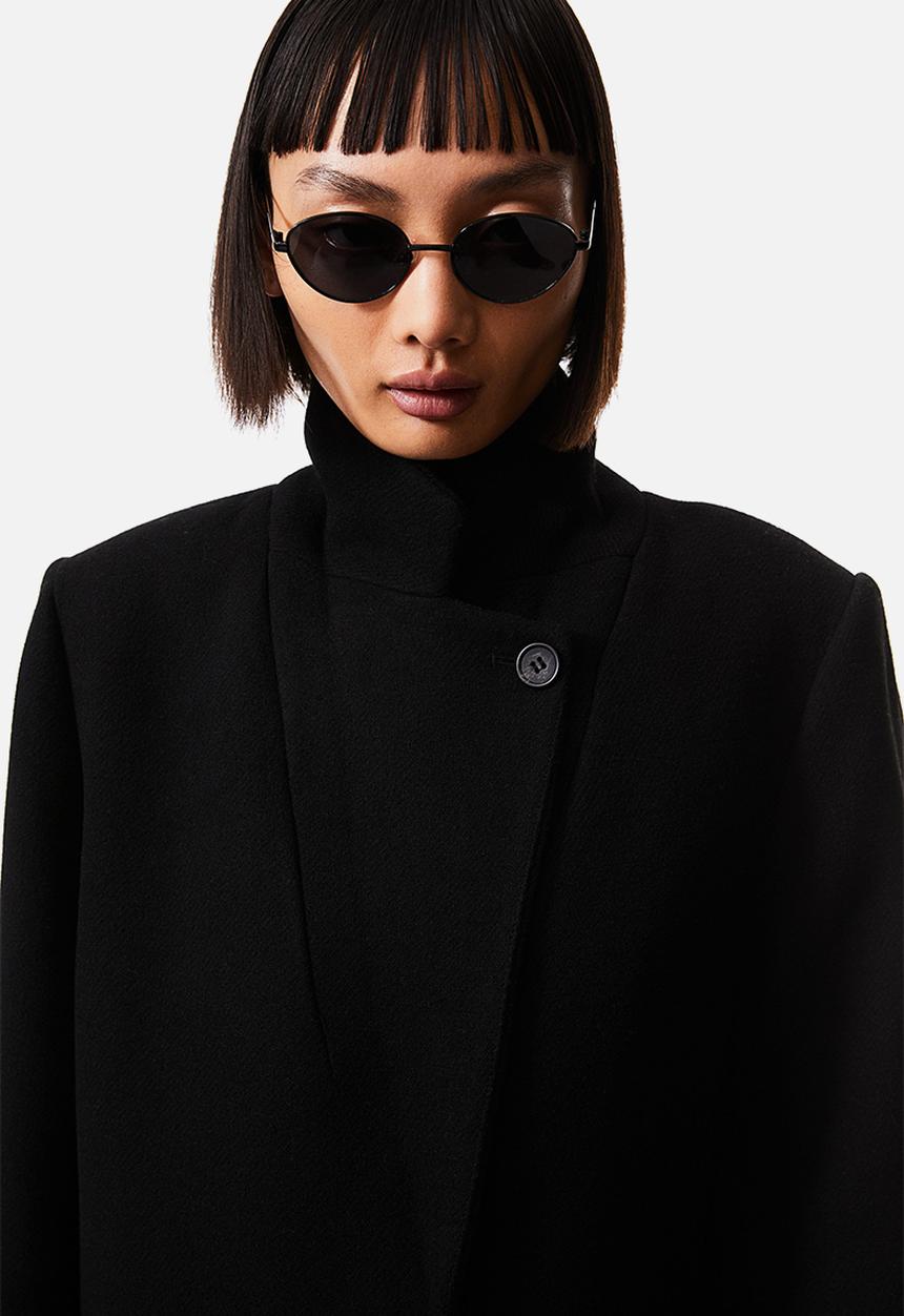 H&M - Single-breasted jacket - black