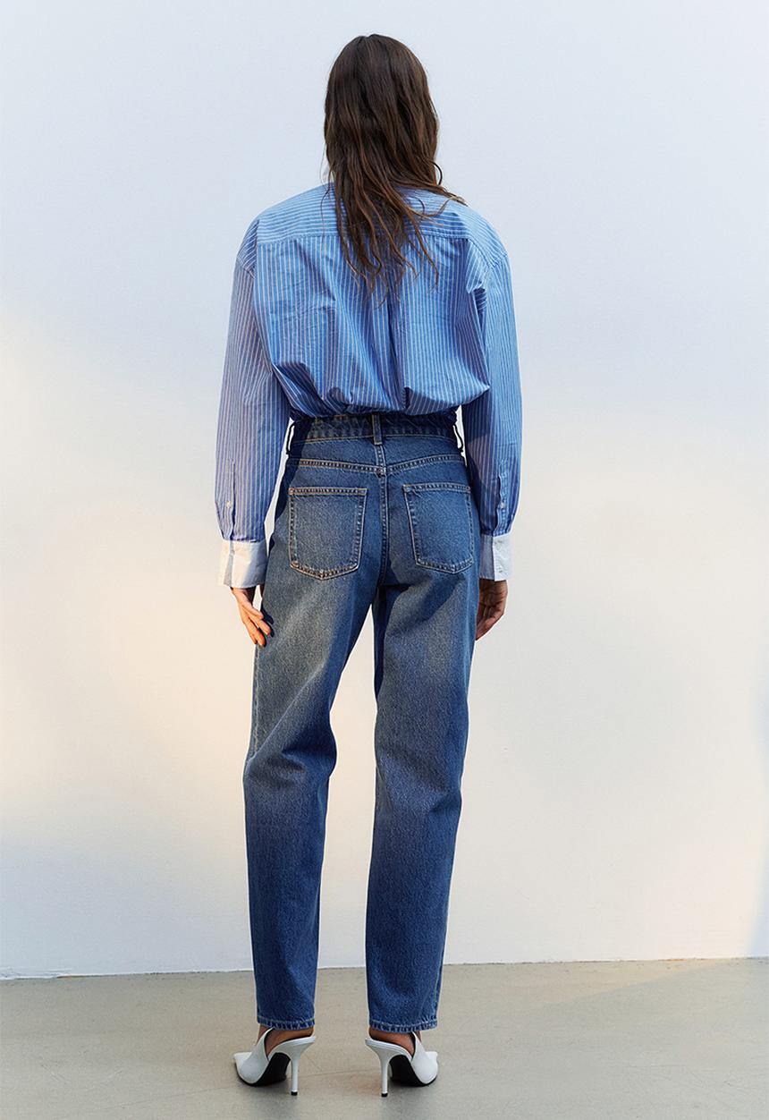 H&M - Tapered regular jeans - denim blue