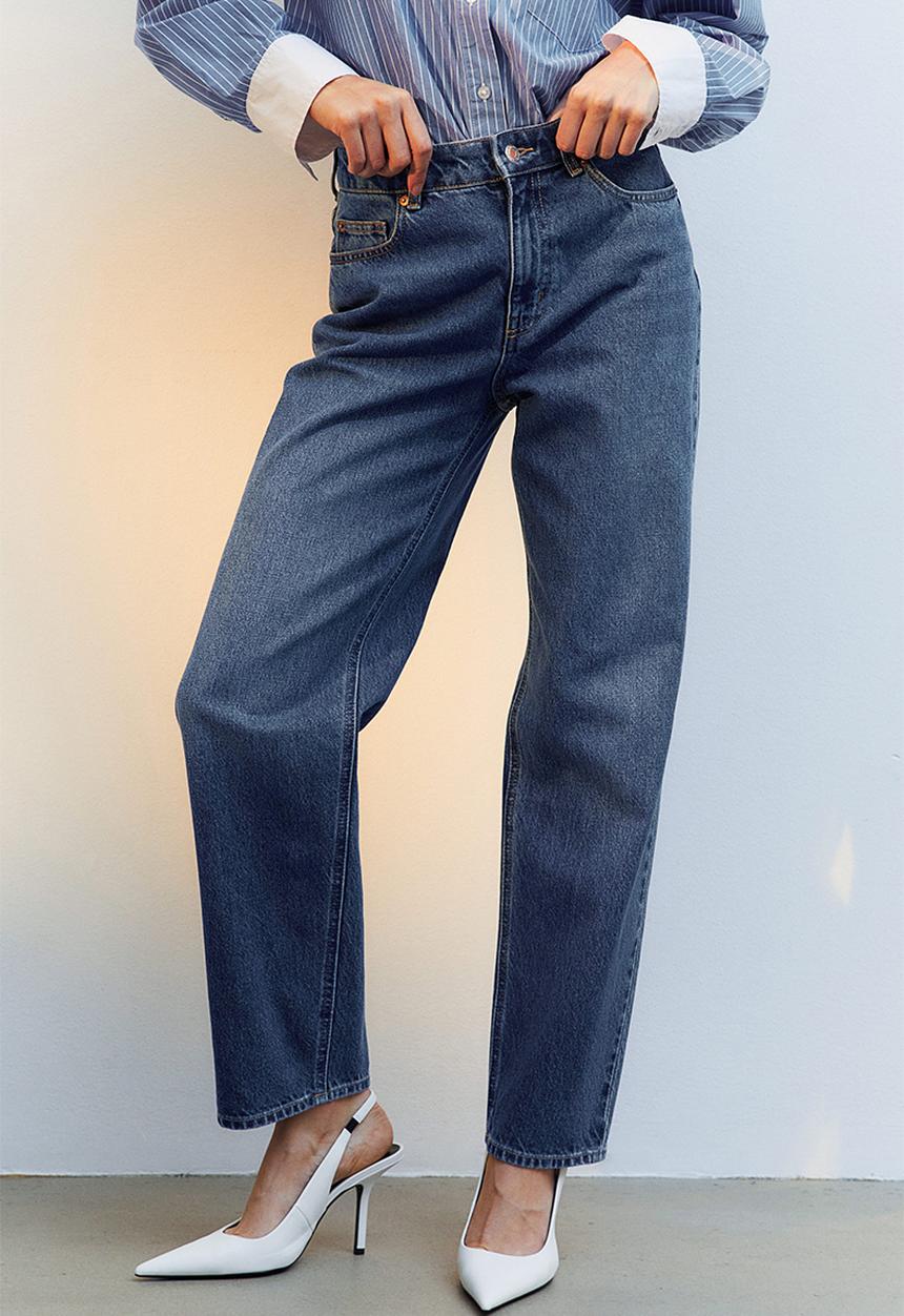 H&M - Tapered regular jeans - denim blue
