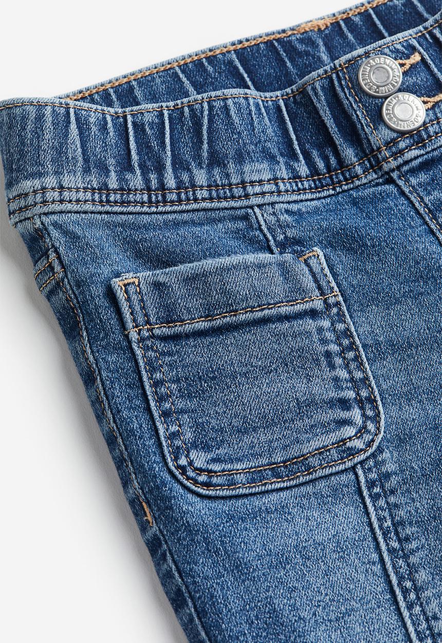 H&M - Superstretch flared leg jeans - blue