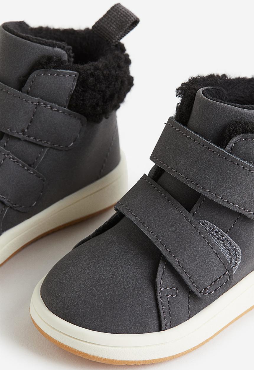 H&M - Warm-lined hi-top trainers - grey
