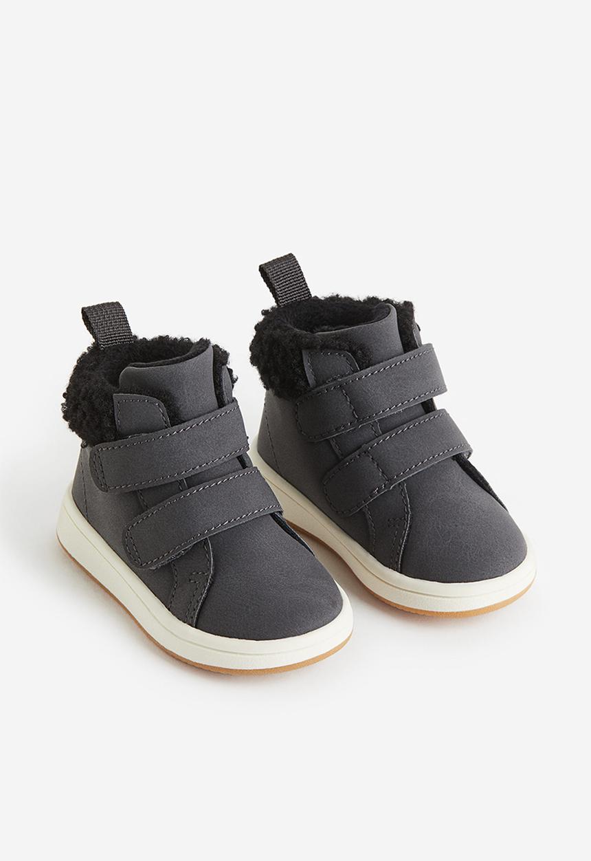 H&M - Warm-lined hi-top trainers - grey