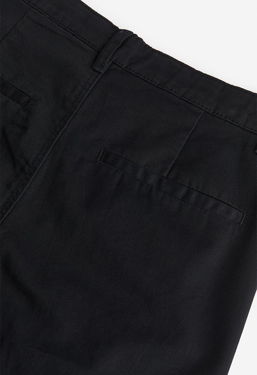 H&M - Relaxed fit chinos - black