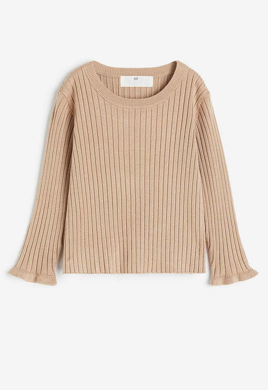 H&M - Rib-knit jumper - beige