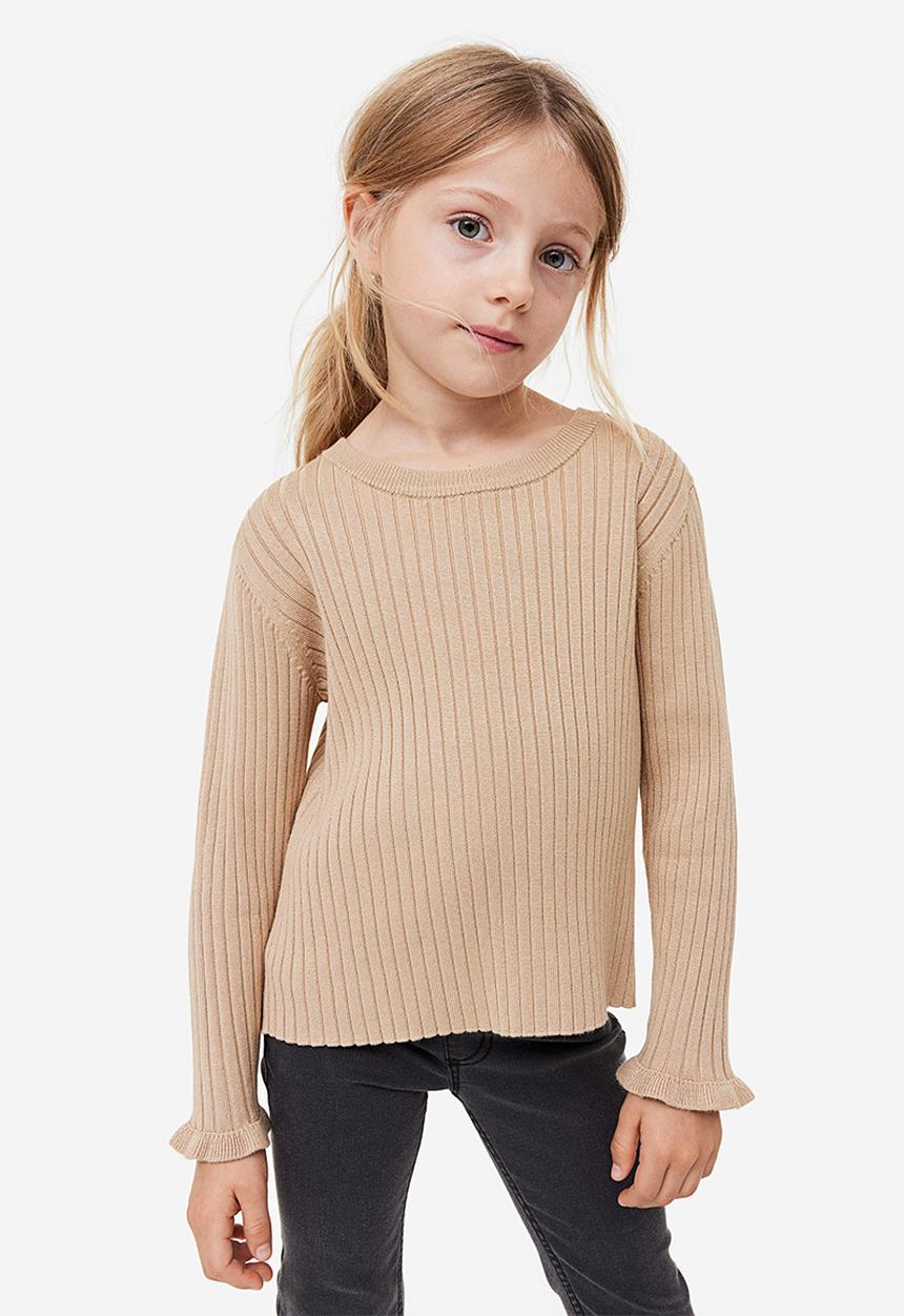 H&M - Rib-knit jumper - beige