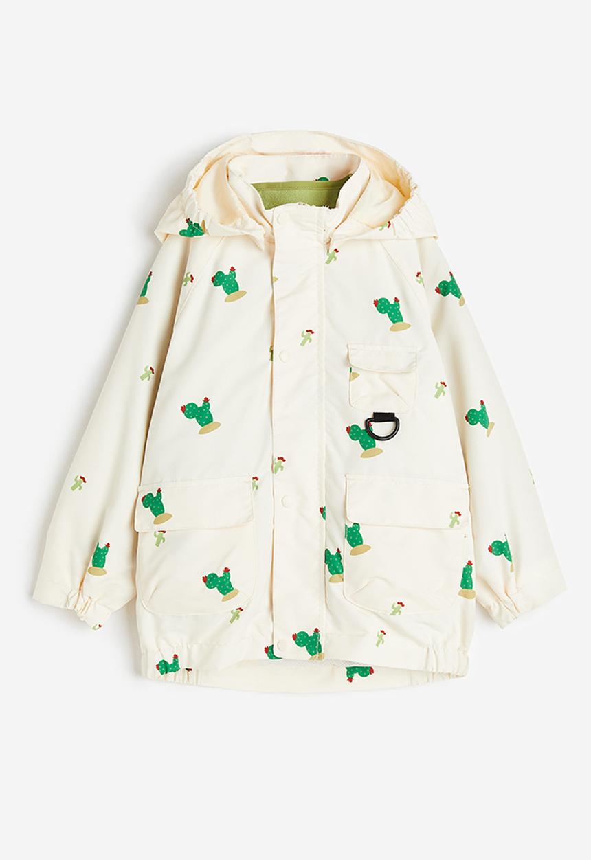 H&M - Water-repellent 3-in-1-jacket - white multi 