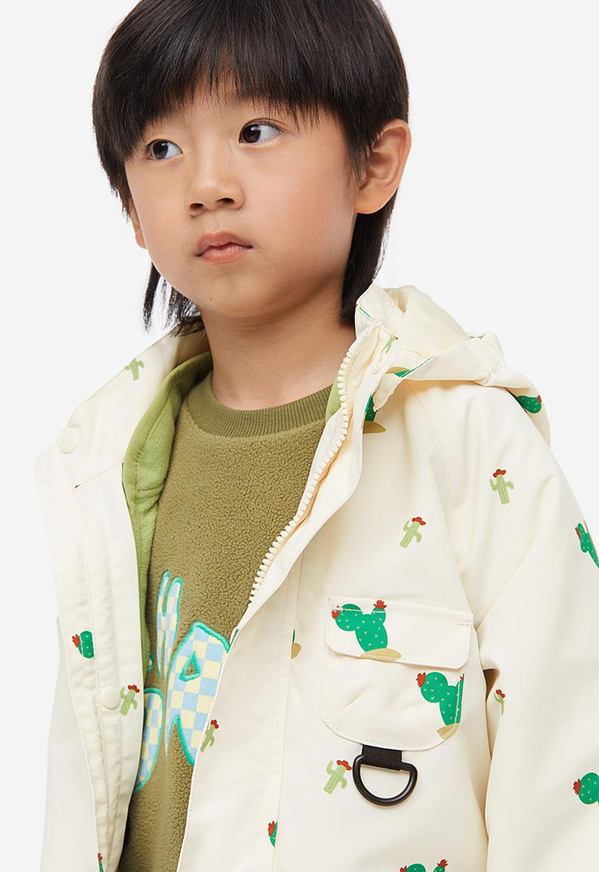 H&M - Water-repellent 3-in-1-jacket - white multi 