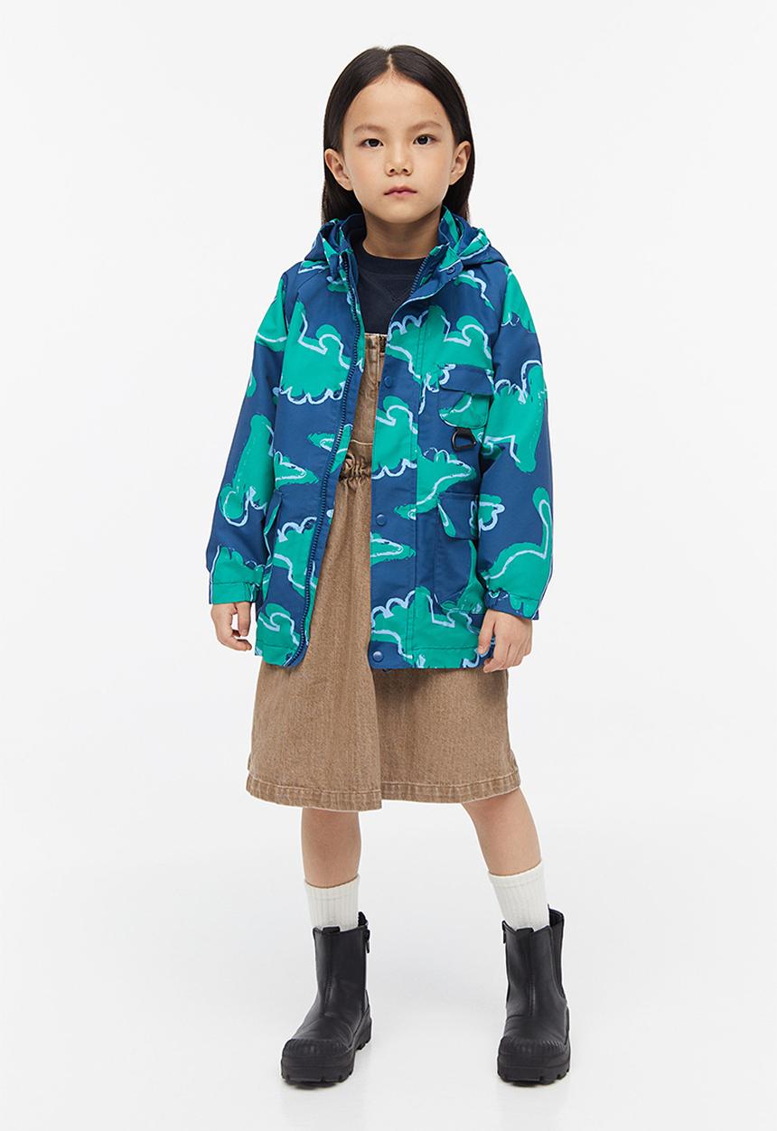 H&M - Water-repellent 3-in-1-jacket - blue multi 