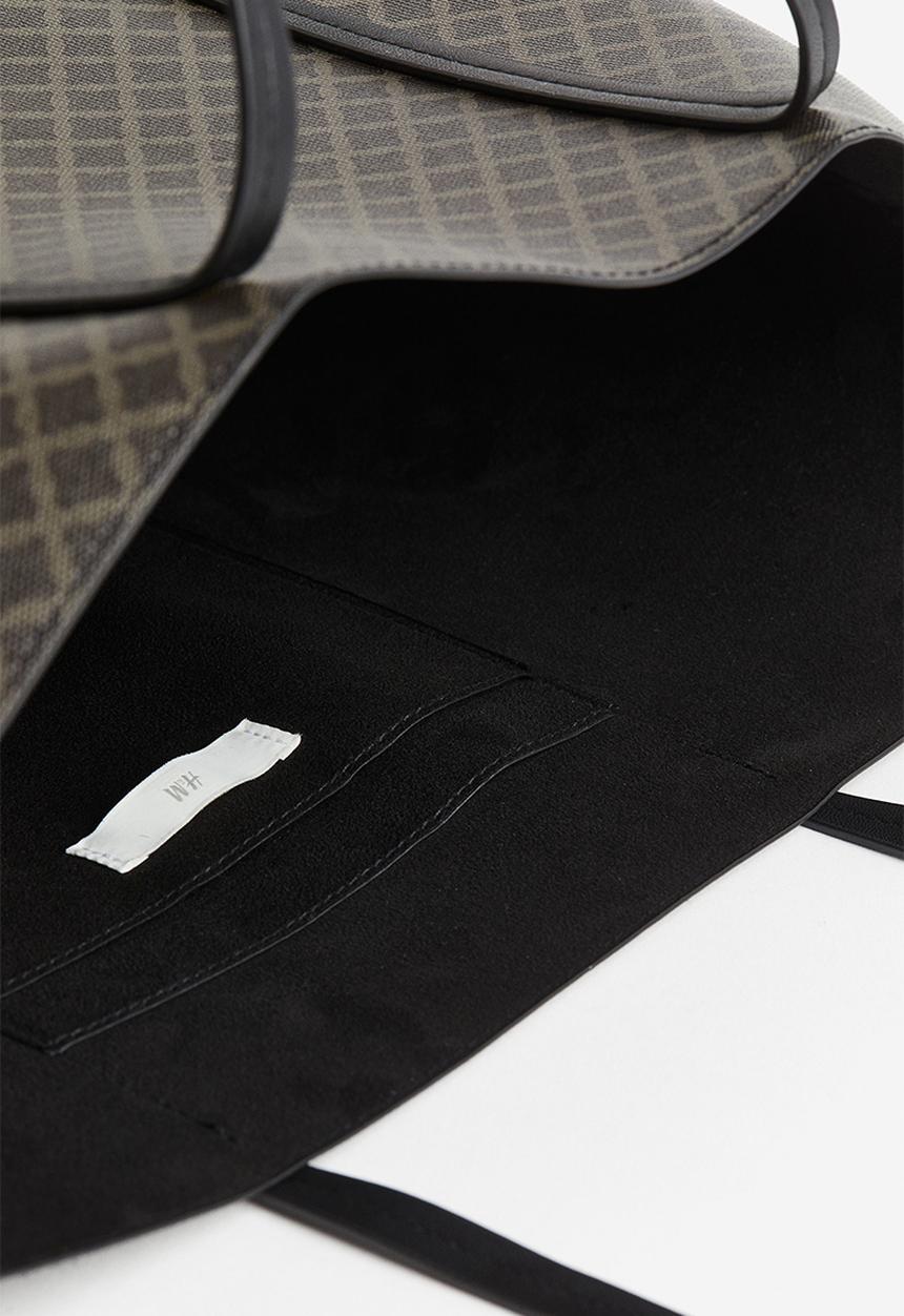 H&M - Shopper - brown patterned